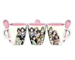 Princess Sketch Spoon Mug 9oz