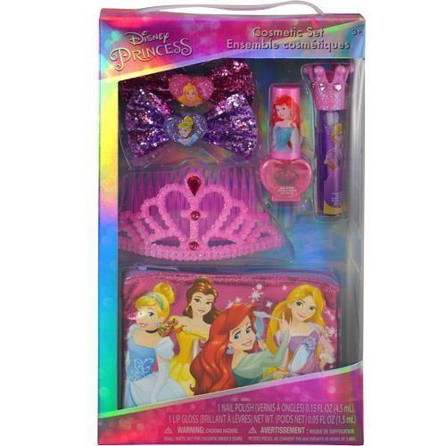 PRINCESS COSMETIC SET WITH TIARA IN BOX