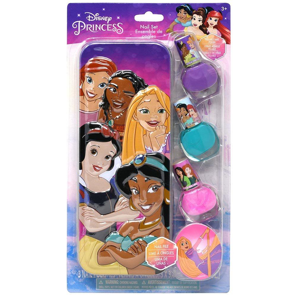Princess Nail Polish with Large Tin on Card