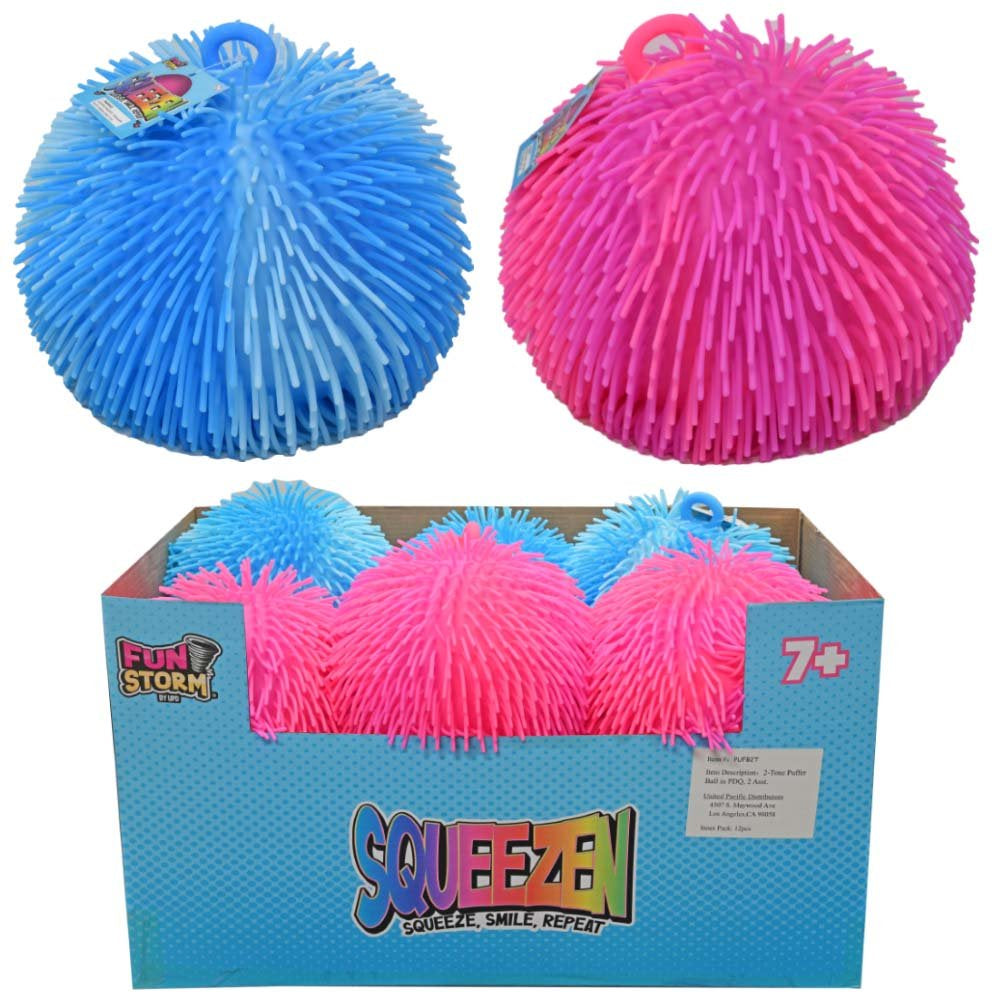 Fun Storm 2-tone Puffer Ball Assorted colors