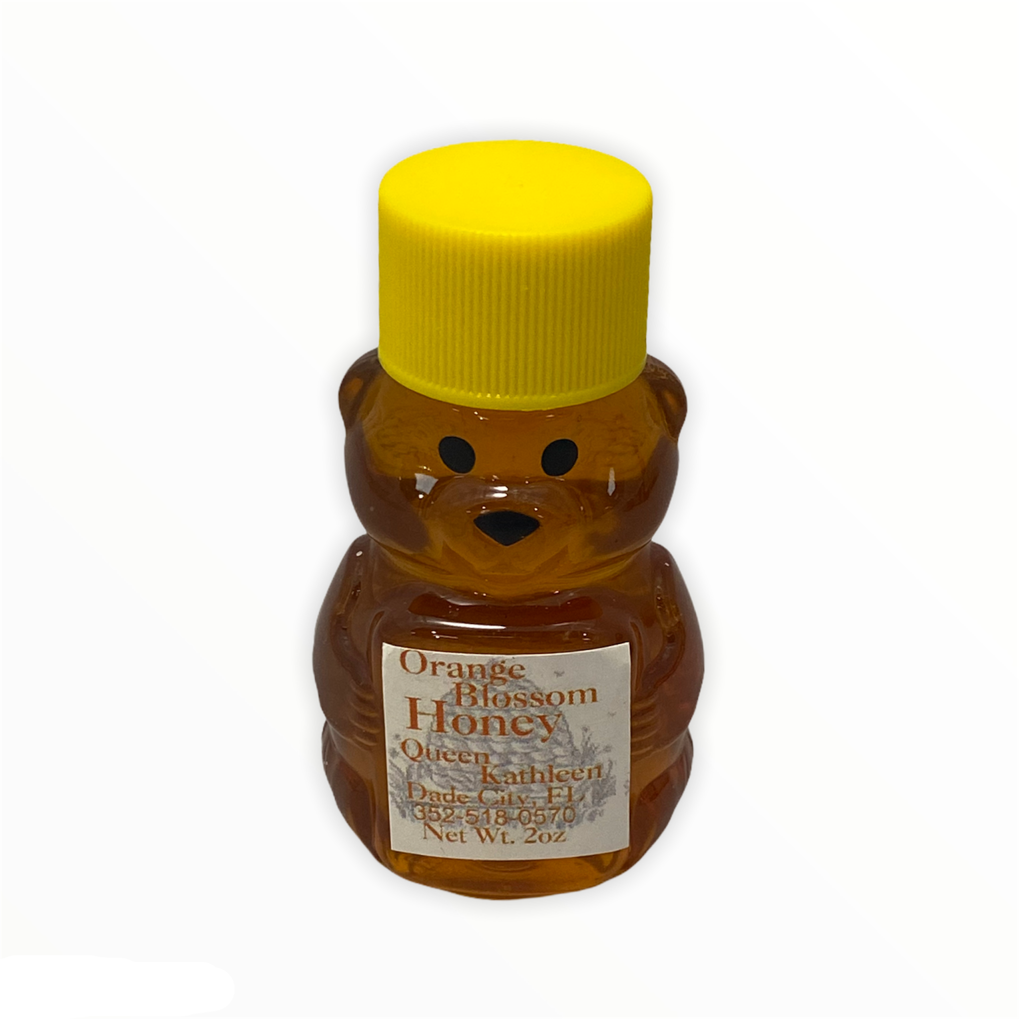 Queen Kathleen Orange Blossom Honey Bear 2oz