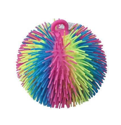9" Rainbow Puffer Ball
