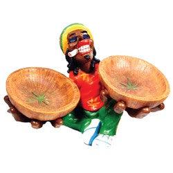 Rasta Coconut Ashtray