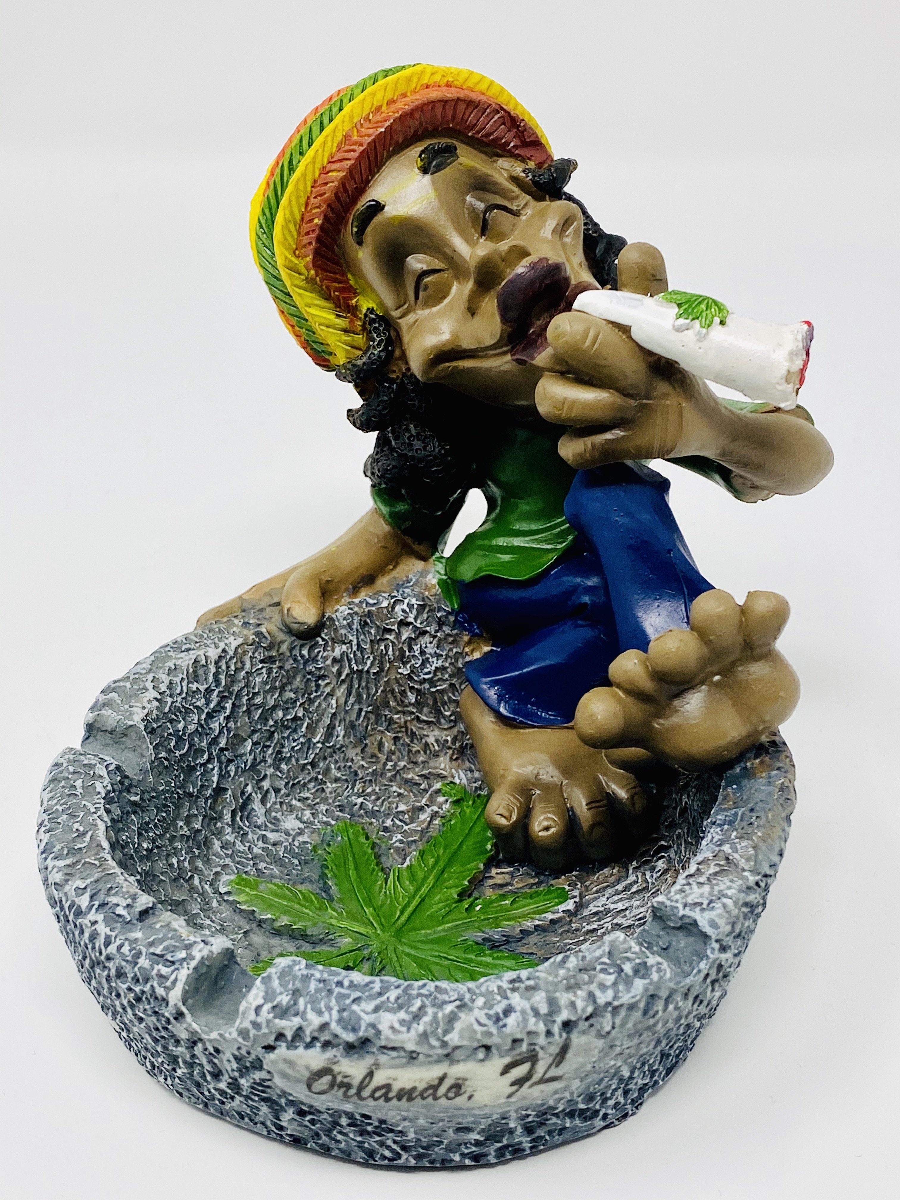 RASTA MAN BLUE ASHTRAY