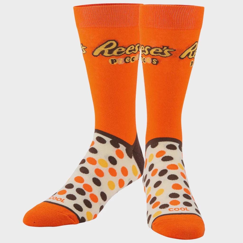 Reeses Pieces - Cool Socks Mens Crew Folded