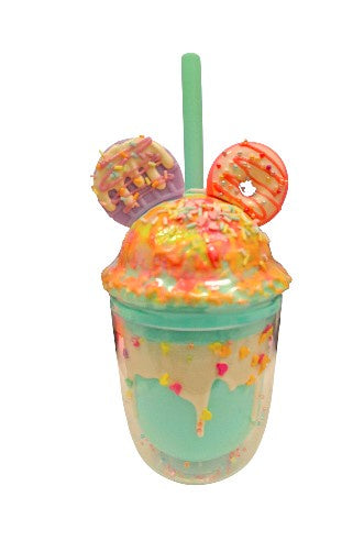 Hot Focus Sundae Rainbow Tumbler Cup 11.8.OZ