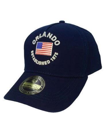Rubber Flag Navy Orlando Hat
