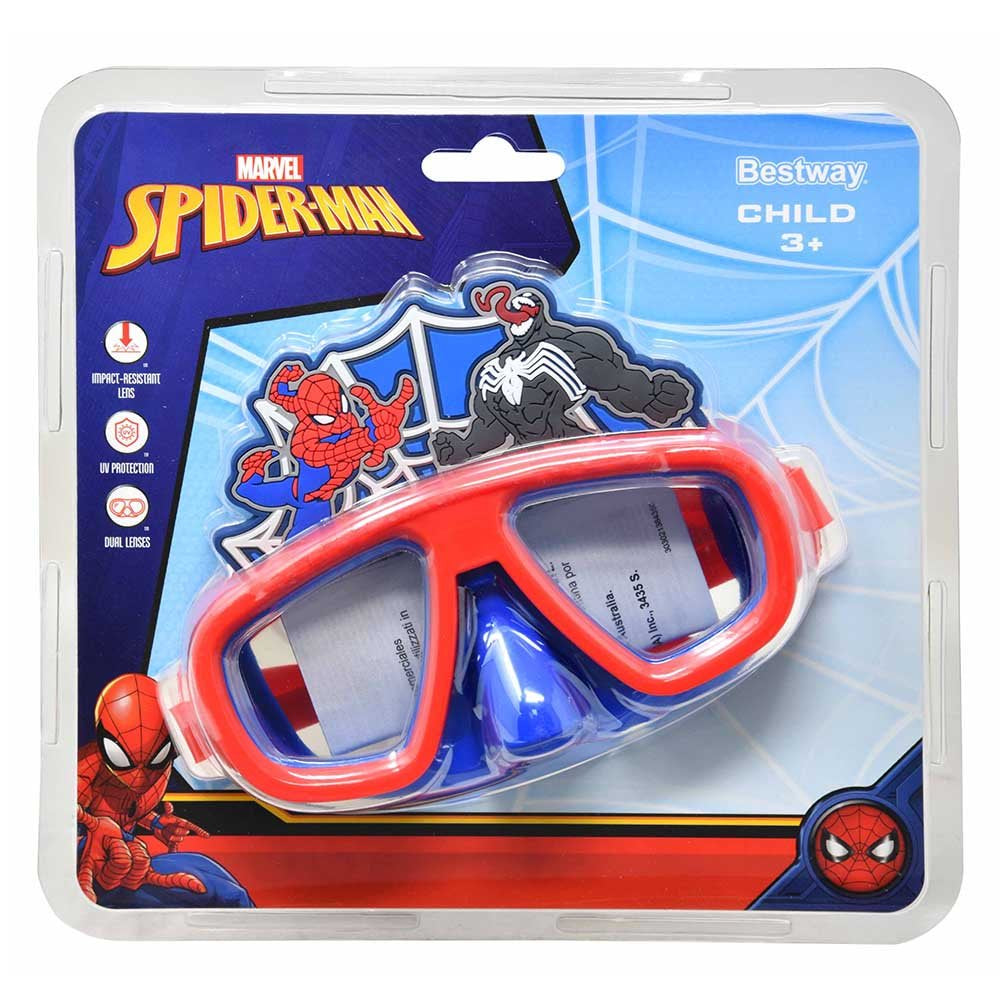 Spiderman Deluxe Mask with Lense and UV protective coating