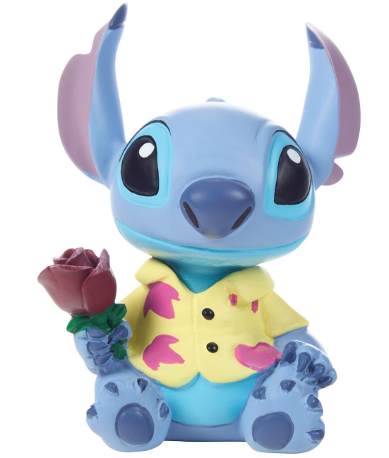 Disney Stitch with Rose Mini Figurine