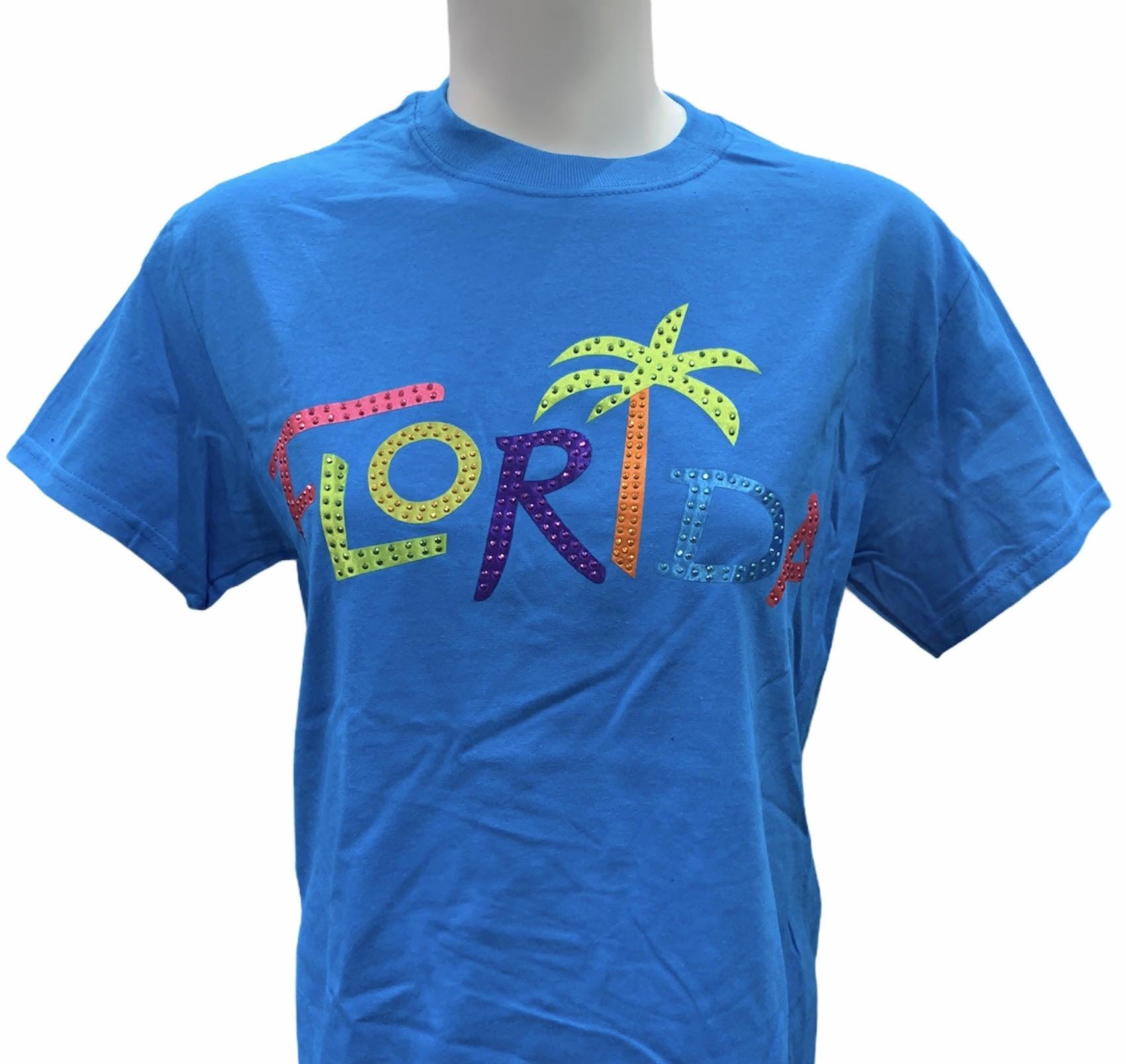 Sapphire Orlando Florida With Stone / Palm T-shirt