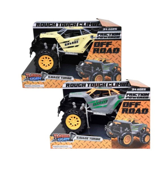 Turbo Storm Savage Off Road Climber in open box - 2 asst