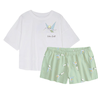 Junior Disney Magic Tinkerbell Pocket Tee Short Set