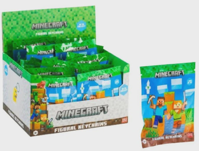 Minecraft Figural Keychains Mystery bag 1pc