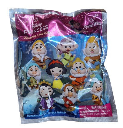 Snow White Classic 3D Foam Bag Clip, Series 66