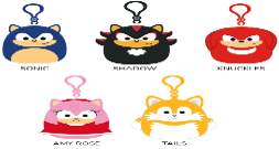 Sega Character Assortment3.5 Squishmallows Clip