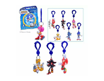 Sonic The Hedgehog Backpack Hangers