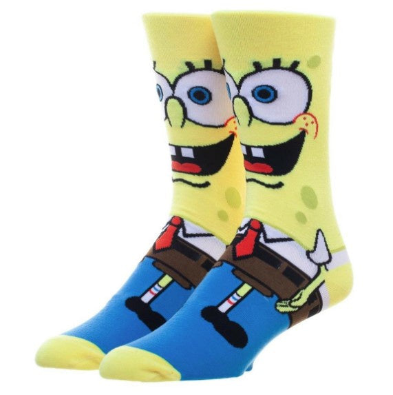 Spongebob Animigos 360 Character Socks