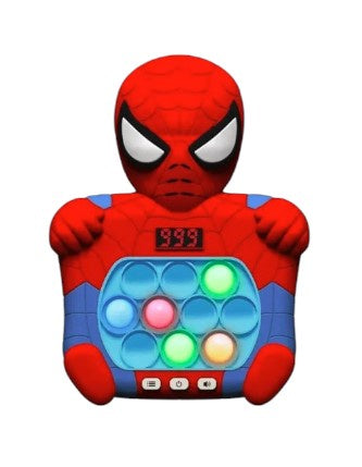 Spiderman Speed Push Popper w/Music & Light