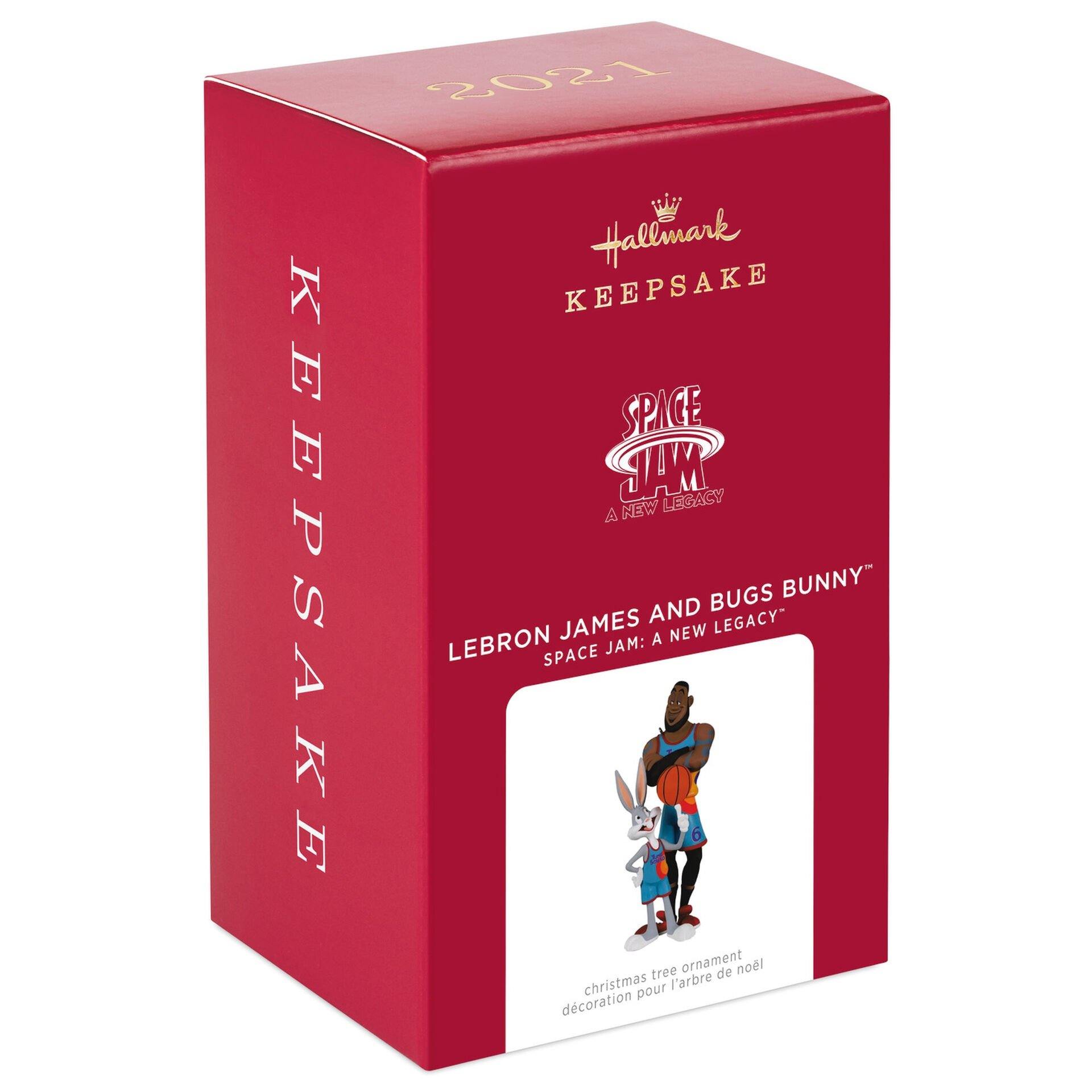 Space Jam: A New Legacy™ LeBron James and Bugs Bunny™ Ornament