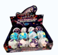 Outer Space High Bounce Space Ball Assrt - 1pc