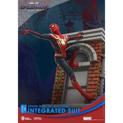 Spider-Man: No Way Home Spider-Man Integrated Suit DS-101 D-Stage 6-Inch Statue