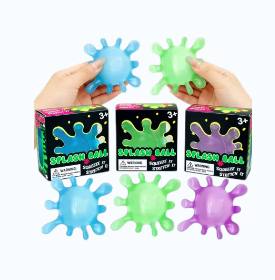 Splash Sticky Ball Squishy & Stretch Assrt - 1pc