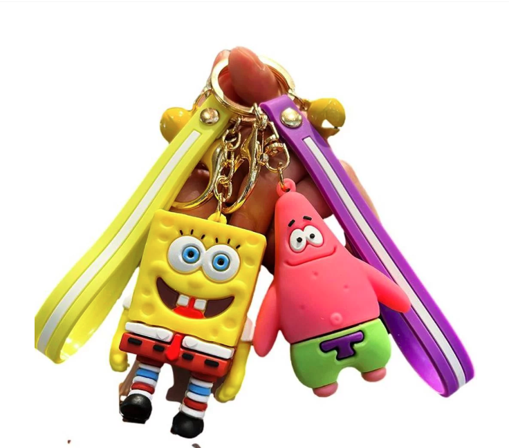 SpongeBob Keychain Character Asst.