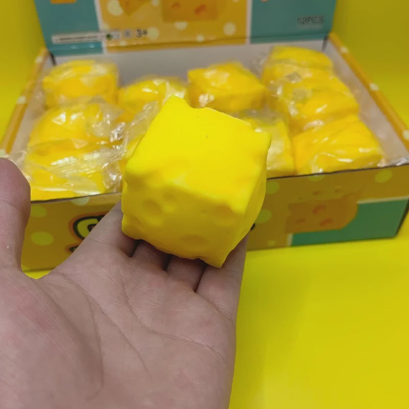 Square Cheese Squishy 2'' - 1pc