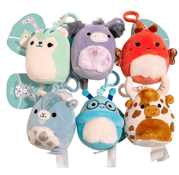 Squishmallow Fantasy Squad Set 3.5" Clip Plush