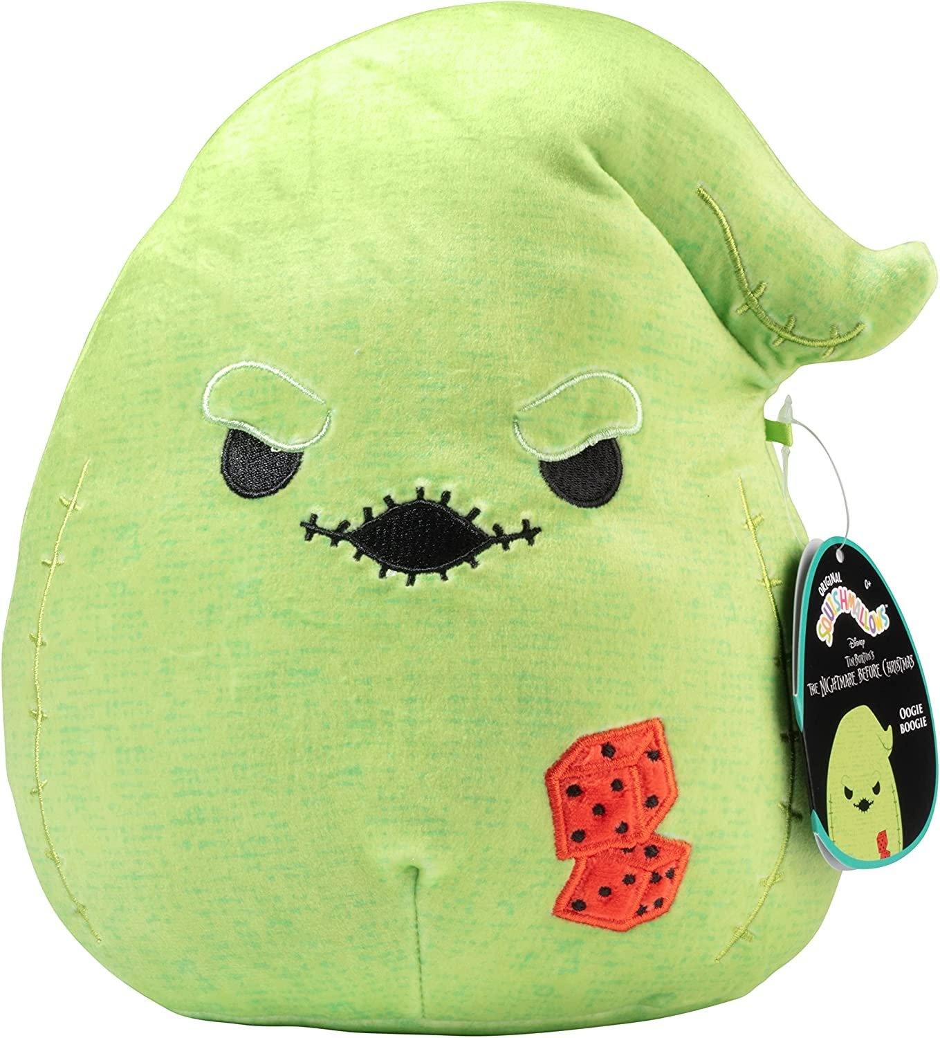 Squishmallow Nightmare Before Christmas Oogie Boogie- Official Kellytoy Halloween Holiday Plush -Cute and Soft Stuffed Animal Toy - Great Gift for Kids Avilable in 8" and 12"