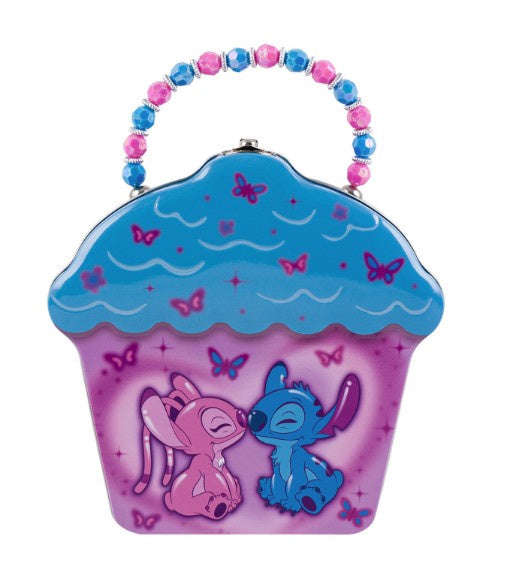 Disney Stitch & Angel Tin Cupcake Lunchbox