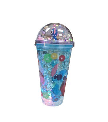 Stitch 16oz Cup w/Lights Dome Lid