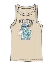 Junior Stitch And Scrump Khaki Tank