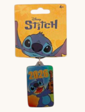 2026 Disney Stitch Lucite Bag Clip