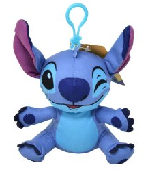 Stitch 6" Plush Full Body Zipper Pulls