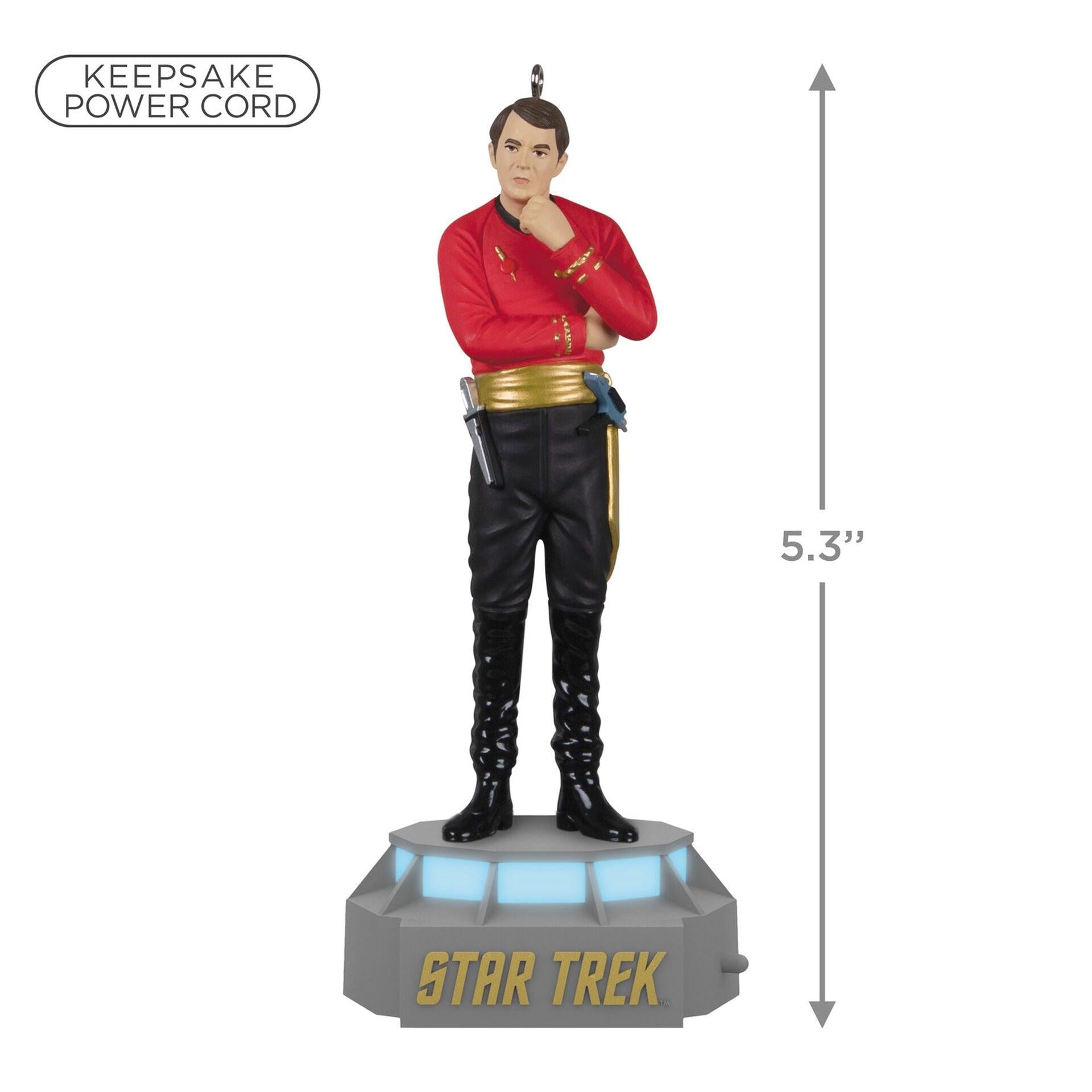 Star Trek™ Mirror, Mirror Collection Lieutenant Commander Montgomery Scott Ornament With Light and Sound