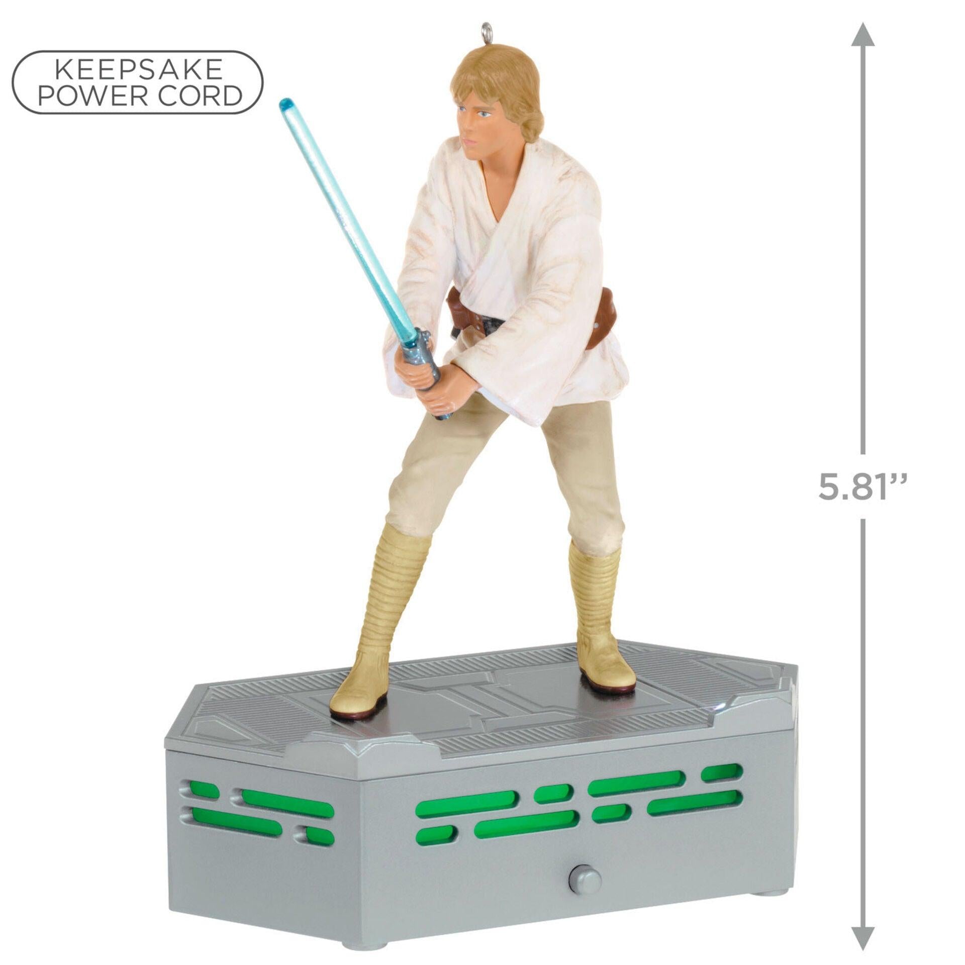 Star Wars: A New Hope™ Collection Luke Skywalker™ Ornament W Light and Sound