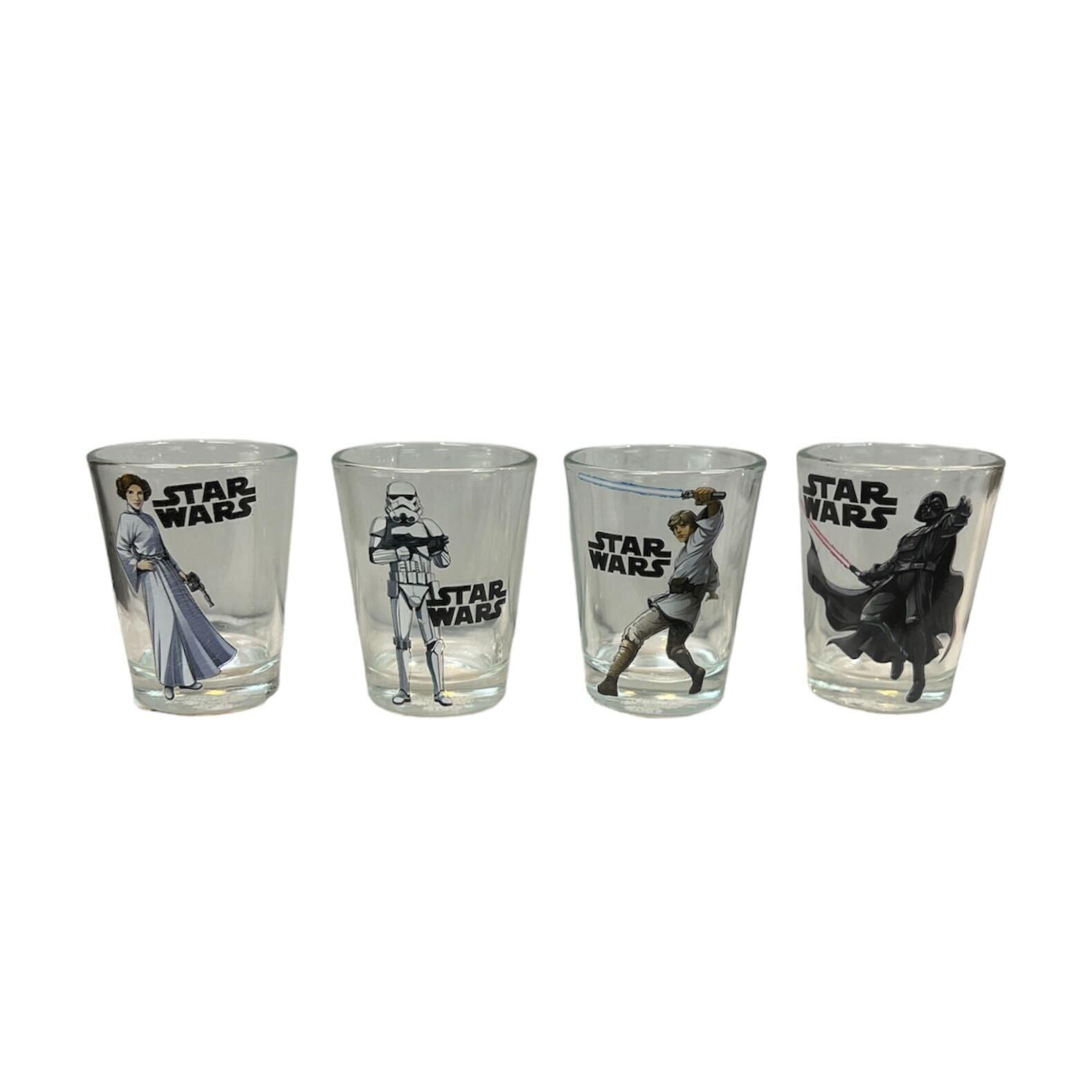 Star Wars Characters 4pc 5oz Mini Glass Set