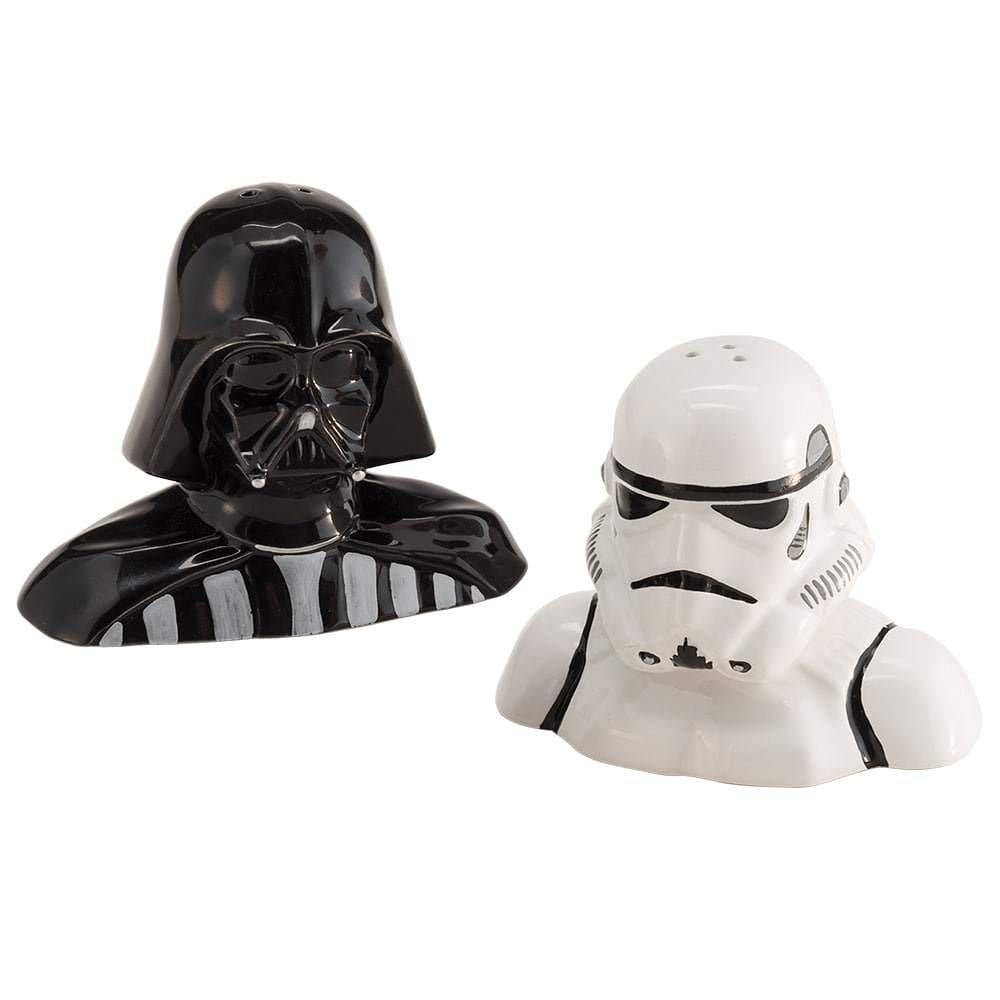 Star Wars Millennium Falcon & Death Star Sculpted Salt & Pepper Set