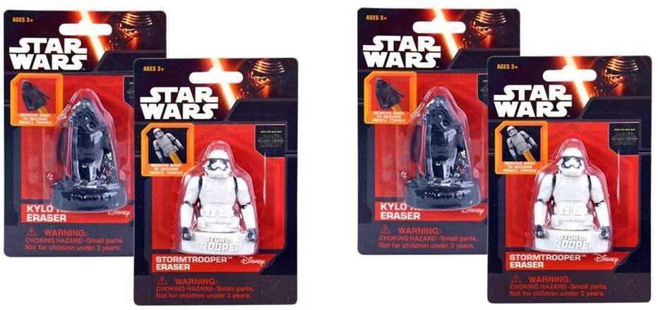 Star Wars EP7 Molded Eraser on Card