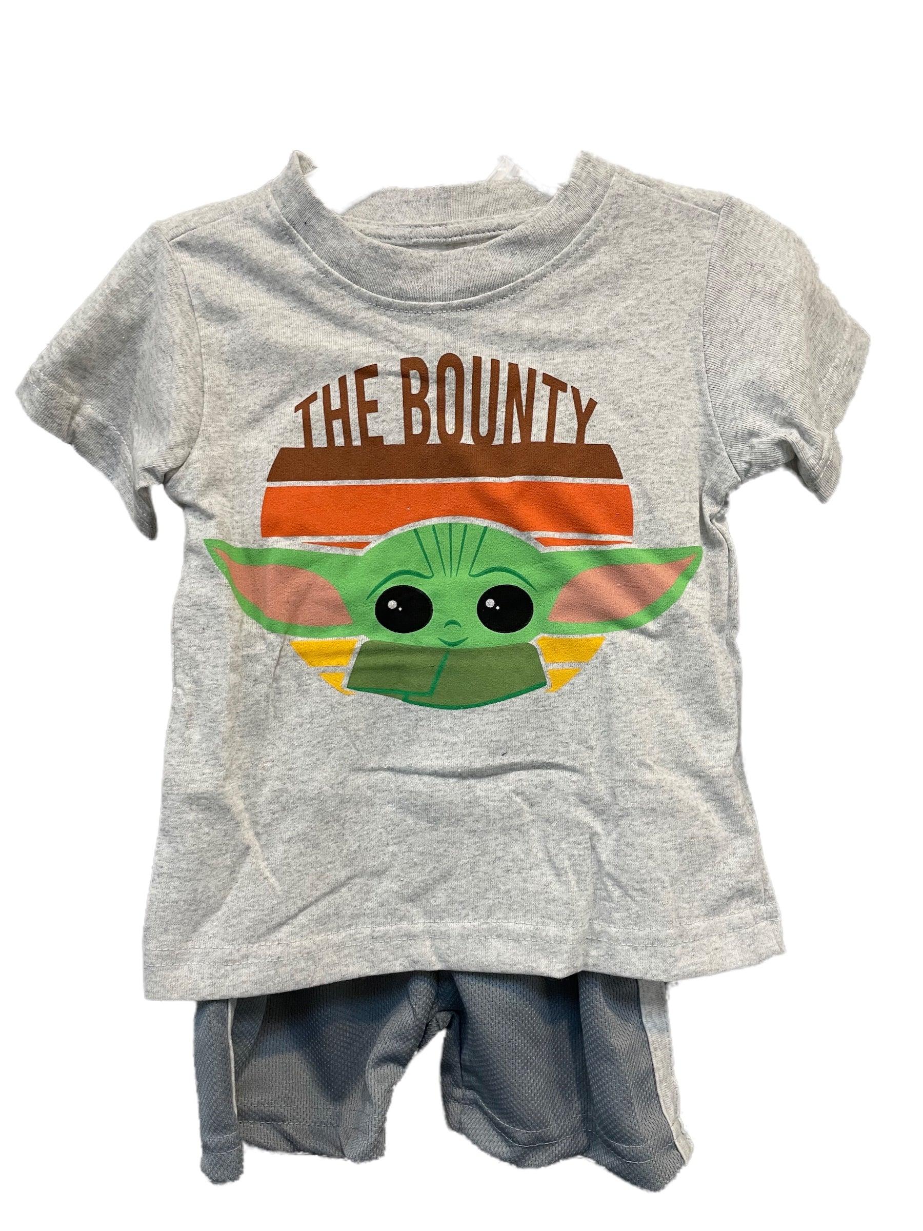 Star Wars Grogu T-Shirt and Mesh Shorts