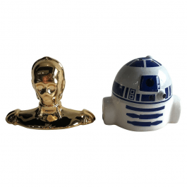 Star Wars R2-D2 & C-3PO Sculpted Ceramic Salt & Pepper Set