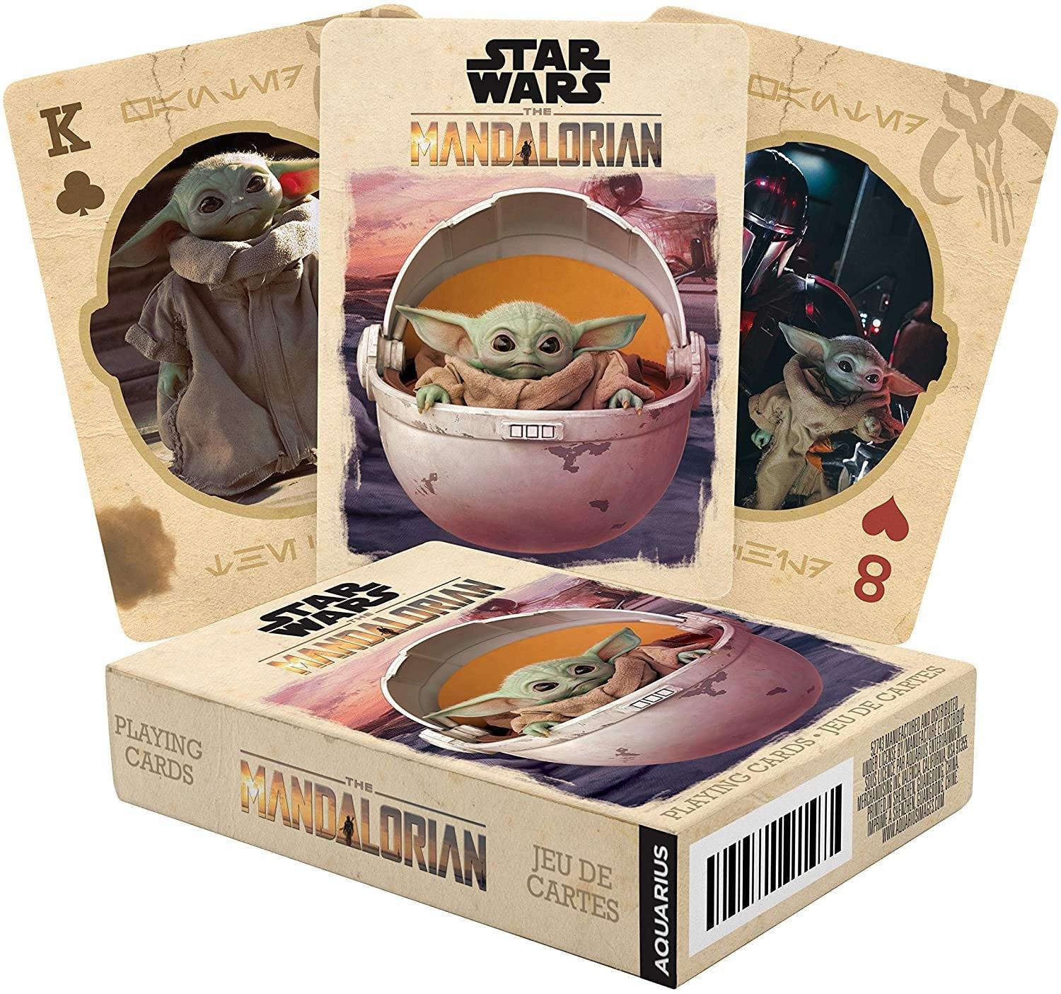 Star Wars The Mandalorian The Child Playing Cards