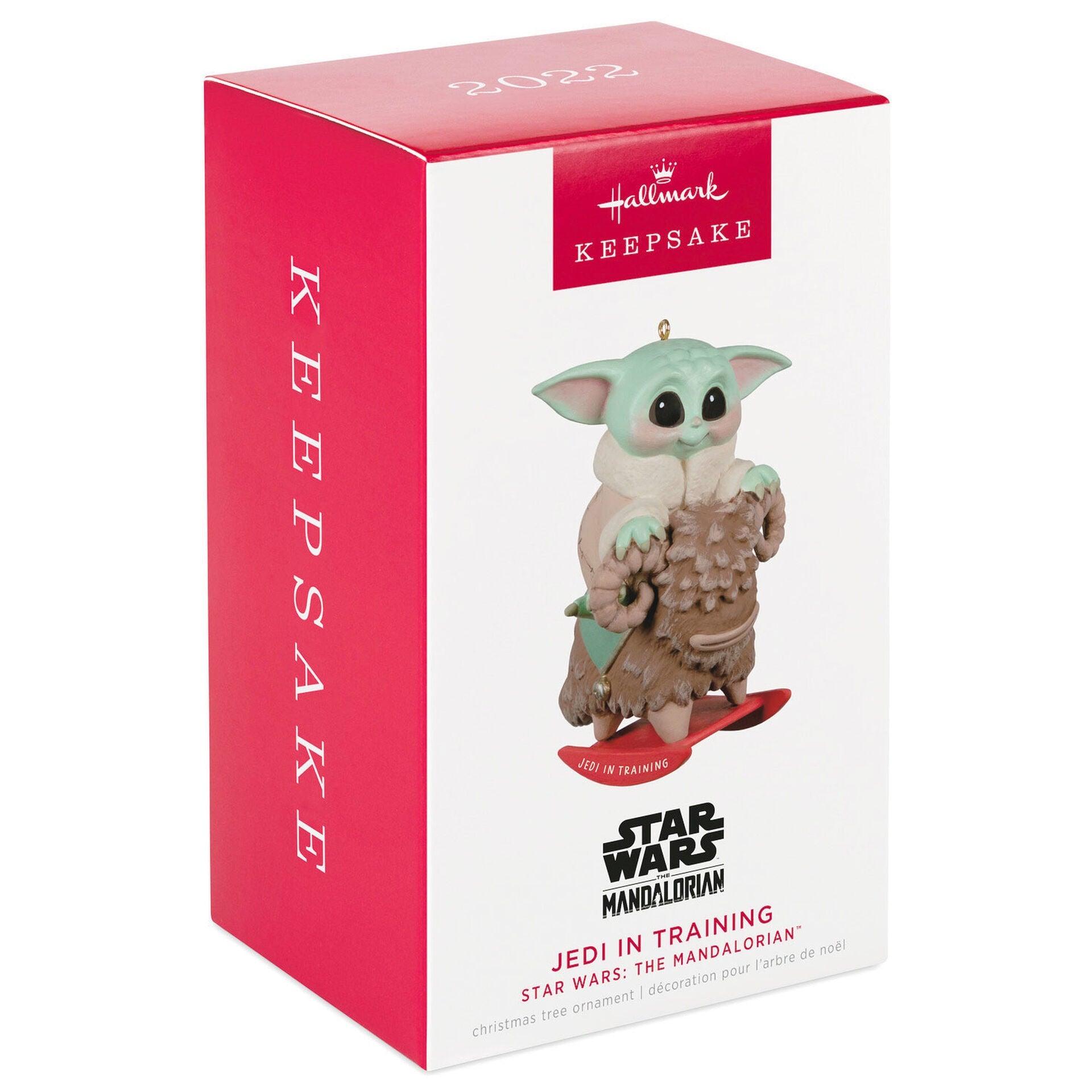 Star Wars: The Mandalorian™ Jedi™ in Training Grogu™ on Rocking Bantha™ 2022 Ornament