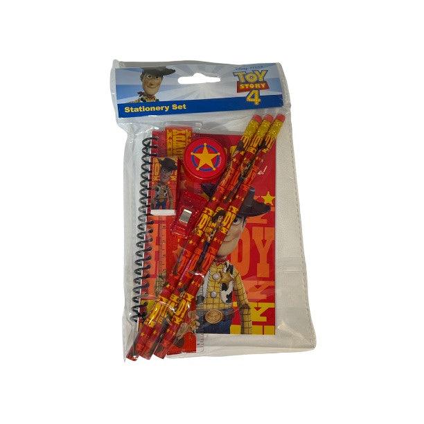 STATIONERY SET W/HEADER TOYSTORY RED