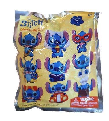 Stitch 3D Foam Bag Clip, Series 7