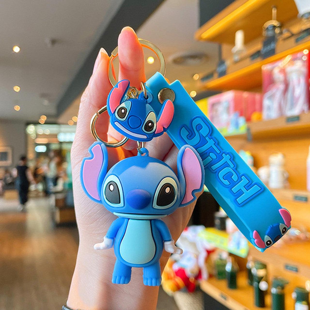 Stitch Standing Pvc Keychain