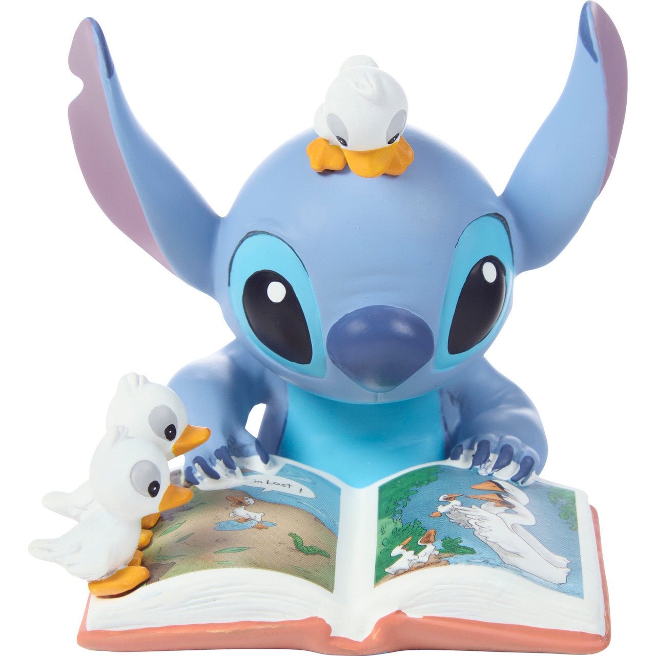 Disney Stitch w/ Storybook Mini Figurine