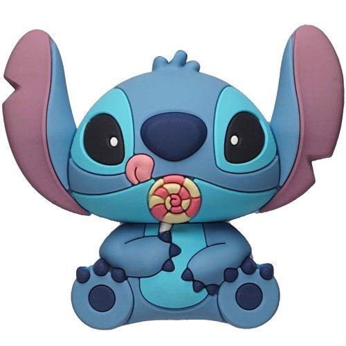 Stitch with Lollipop 3D Foam Magnet