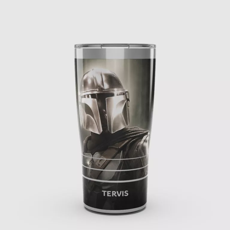 Mandalorian - Chrome Mando 20oz Insulated Tumbler Travel Cup